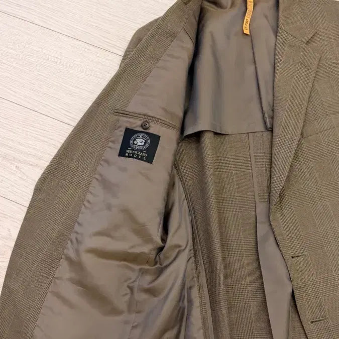 [BUNJANG] J.PRESS New England Model Glen Check Jacket / [택포] 제이프레스 글렌 체크 브라운 자켓