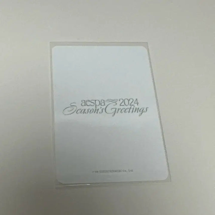 [BUNJANG] aespa Karina Photocard / 에스파 카리나 포카