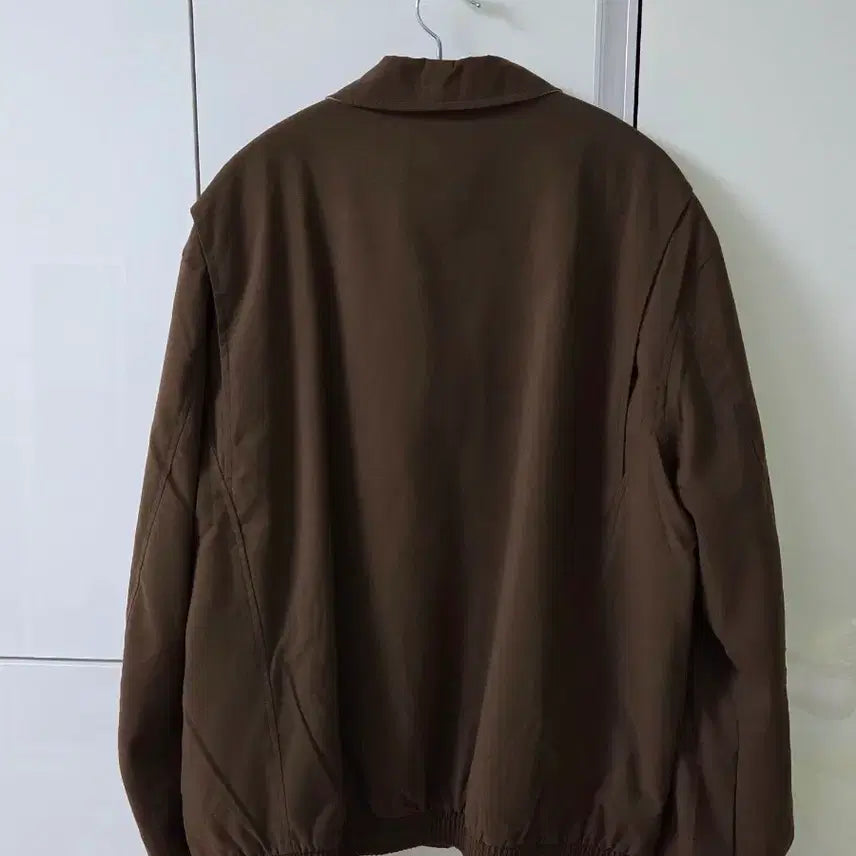[BUNJANG] Polo Ralph Lauren Twill Varsity Jacket - Brown L / 폴로랄프로렌 트윌 바이스윙 재킷-브라운 L 새상품