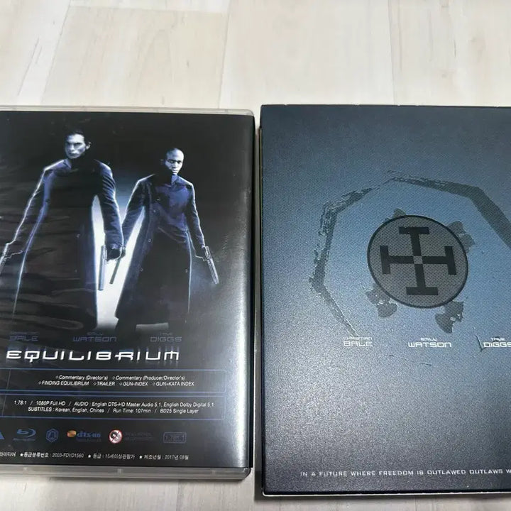 [BUNJANG] Equilibrium Lenticular First Edition Blu-ray (Type B) / [블루레이] 이퀼리브리엄 : 렌티큘러 초회한정판 - B 타입 블루버전
