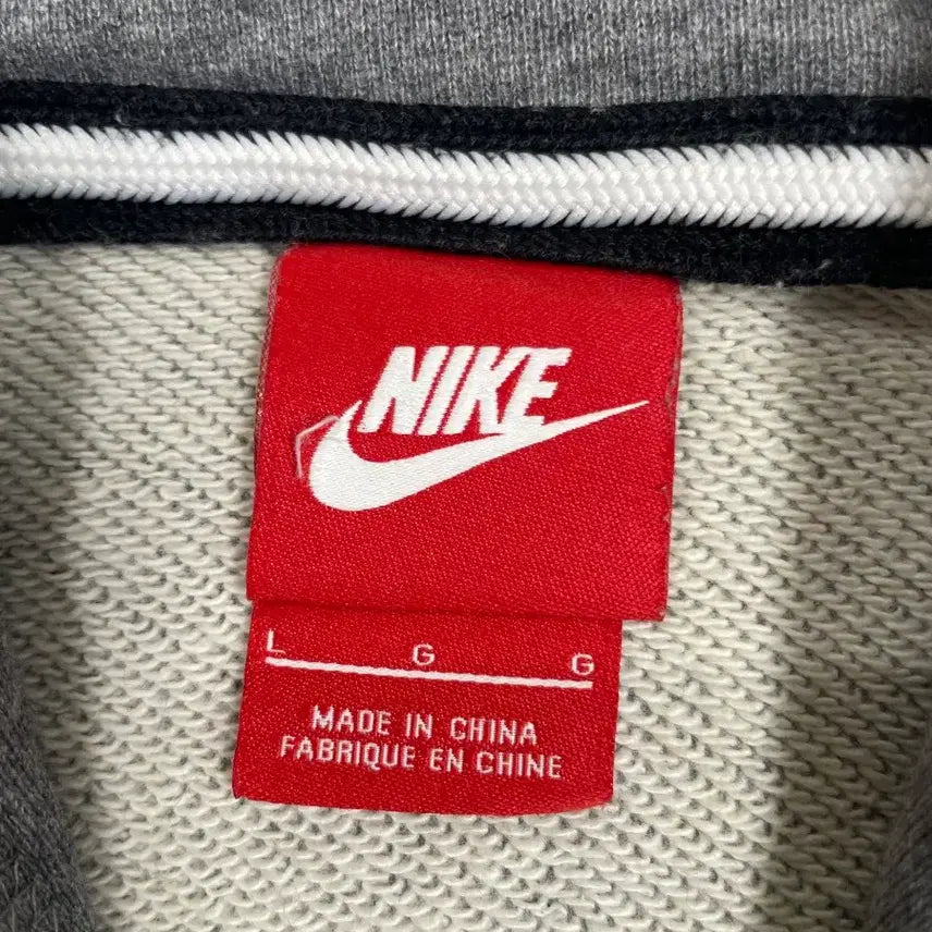 [BUNJANG] Nike Gray Hoodie L / 나이키 회색 후드티 L
