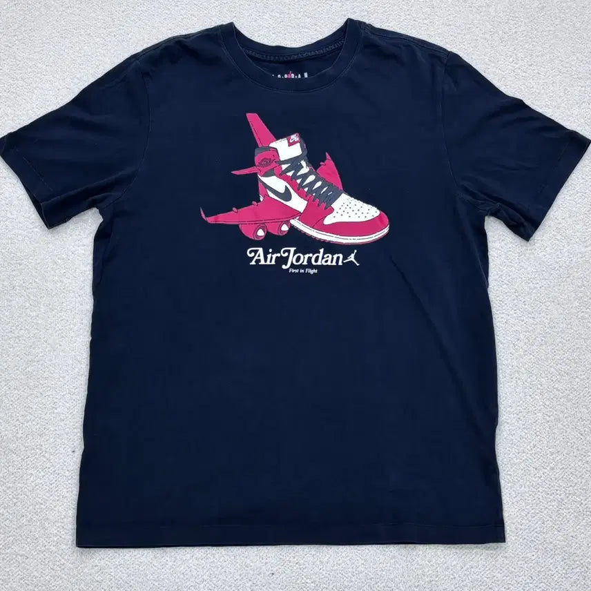 [BUNJANG] Nike Jordan Flight Short Sleeve T-Shirt XL / XL 나이키 조던 플라이트 반팔 티셔츠 0317E