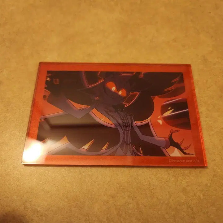 [BUNJANG] Hazbin Hotel Lucifer Acrylic Card / 해즈빈호텔 스마일베이스카페 아크릴카드 루시퍼