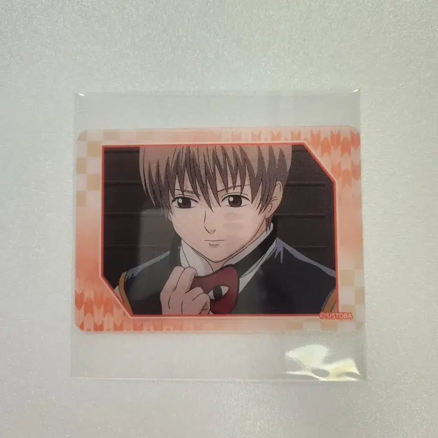 [BUNJANG] Gintama Okita Sougo Bundle Set Clear Photocard &amp; Paper Stand / (일괄) 은혼 오키타 소고 클리어 포토카드 페이퍼스탠드
