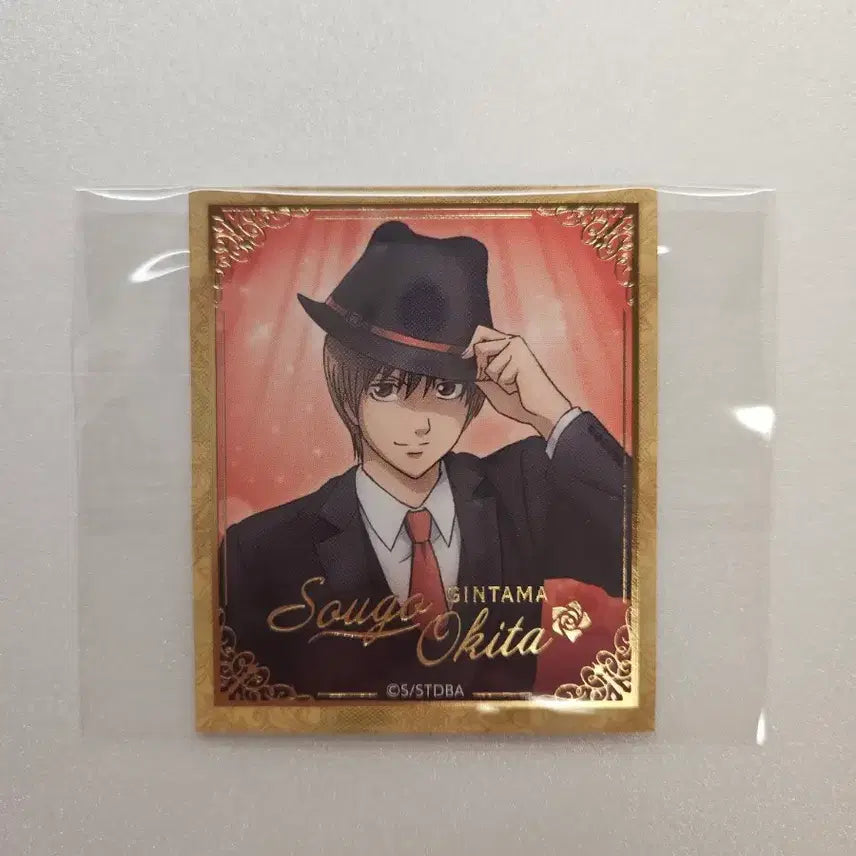 [BUNJANG] Gintama Okita Sougo Bundle Set Clear Photocard &amp; Paper Stand / (일괄) 은혼 오키타 소고 클리어 포토카드 페이퍼스탠드