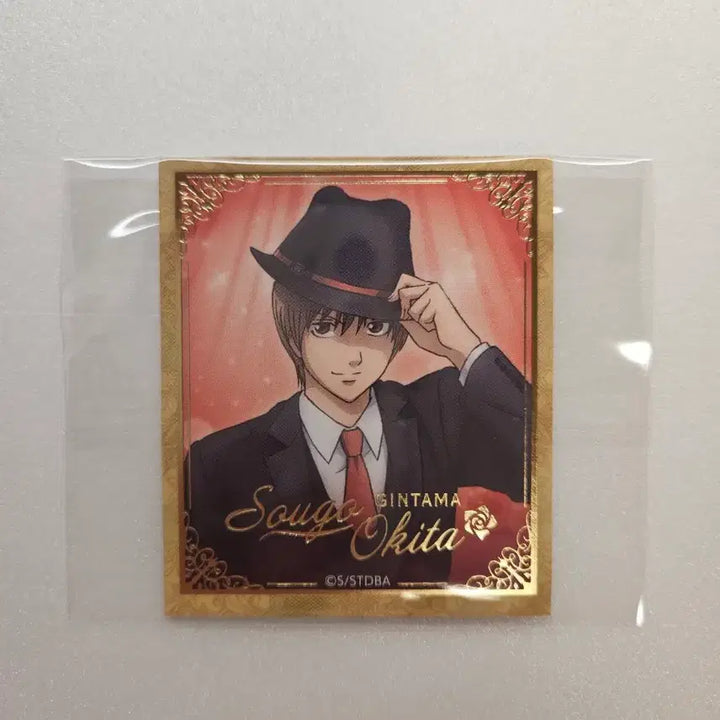 [BUNJANG] Gintama Okita Sougo Bundle Set Clear Photocard &amp; Paper Stand / (일괄) 은혼 오키타 소고 클리어 포토카드 페이퍼스탠드