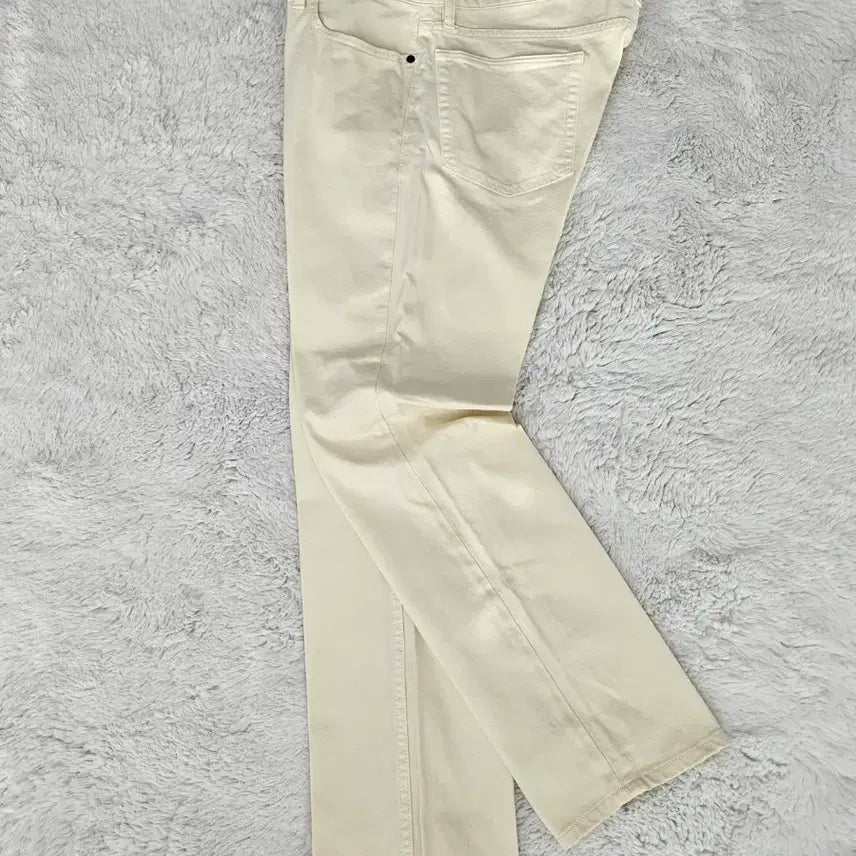 [BUNJANG] Ralph Lauren Purple Label Off-White Denim Pants / 랄프로렌 퍼플라벨 오프화이트 데님 팬츠