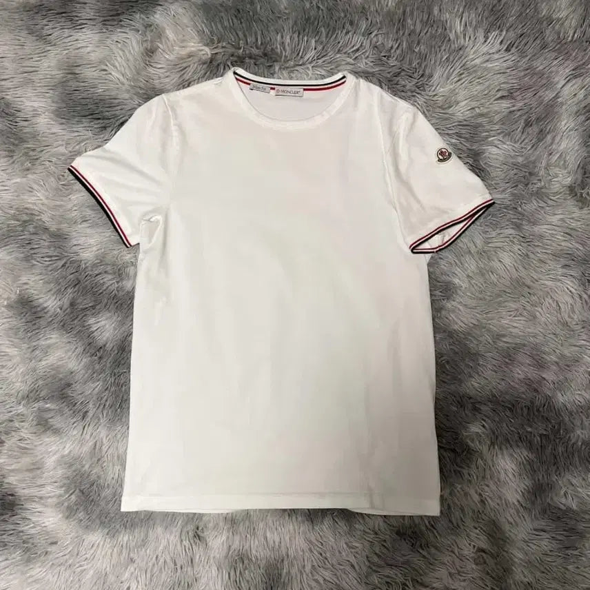 [BUNJANG] Moncler Slim Fit Short Sleeve Shirt / [22ss/Ssize] 몽클레어 슬림핏 반팔