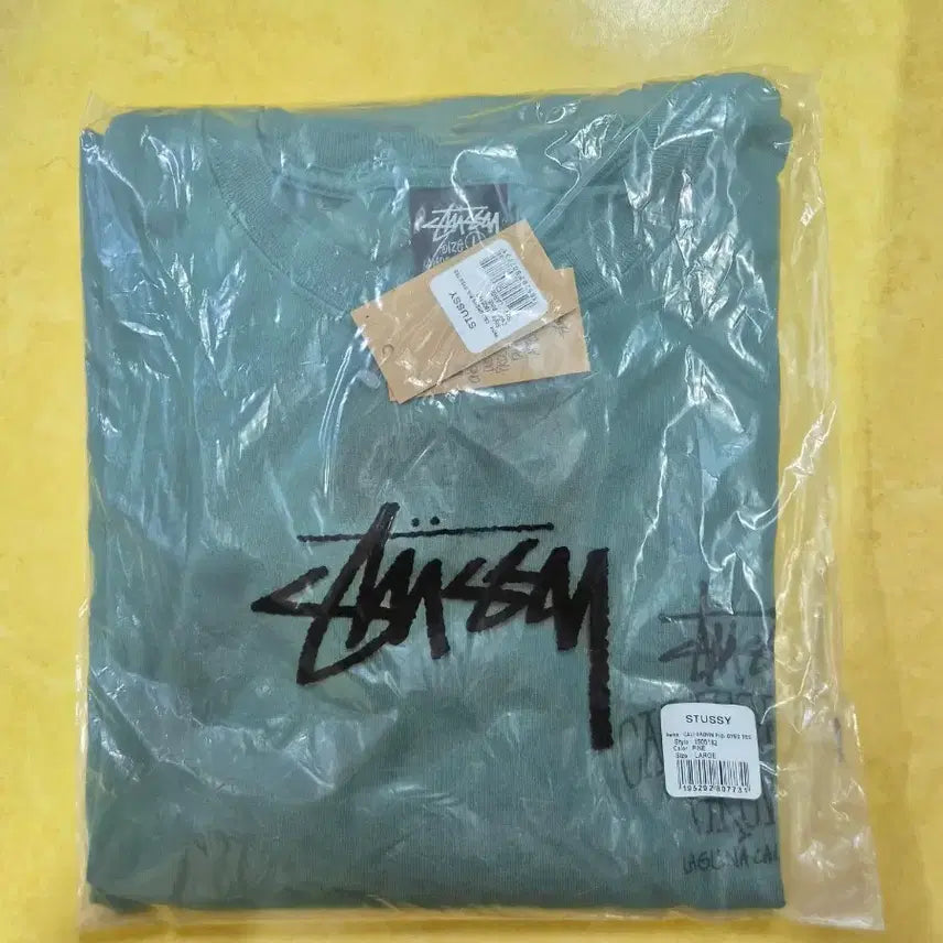 [BUNJANG] Stussy Cali Grown Pigment Dyed T-Shirt Fine L / [새상품] 라지 L 스투시 캘리 그로운 피그먼트 다이드 티셔츠 파인
