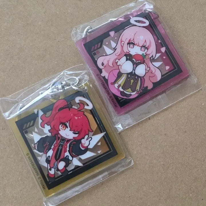 [SOLD OUT] 명일방주 신시아&amp;르무엔 아크릴 키링 판매