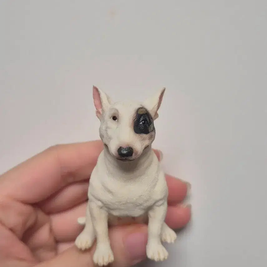 [BUNJANG] Collecta Bull Terrier Dog Figurine / 불테리어 강아지 피규어 장식용 인테리어 소품