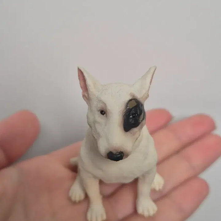 [BUNJANG] Collecta Bull Terrier Dog Figurine / 불테리어 강아지 피규어 장식용 인테리어 소품
