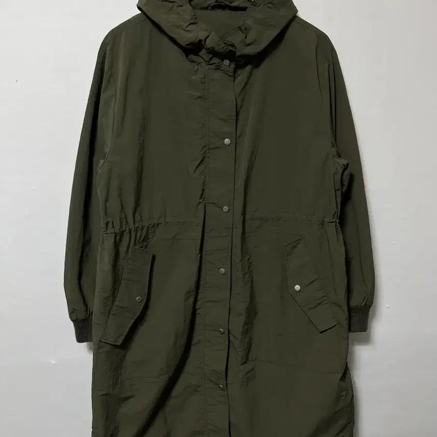 [BUNJANG] 르와조 Long Hooded Field Coat / Free 르와조 루즈핏 롱 후드 야상 코트 정품