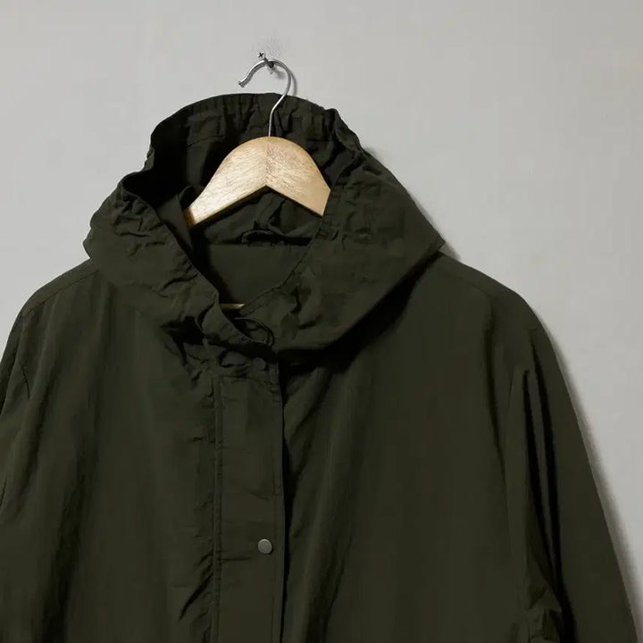 [BUNJANG] 르와조 Long Hooded Field Coat / Free 르와조 루즈핏 롱 후드 야상 코트 정품