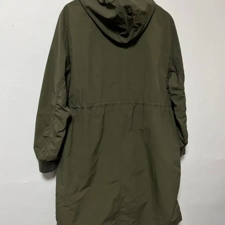 [BUNJANG] 르와조 Long Hooded Field Coat / Free 르와조 루즈핏 롱 후드 야상 코트 정품