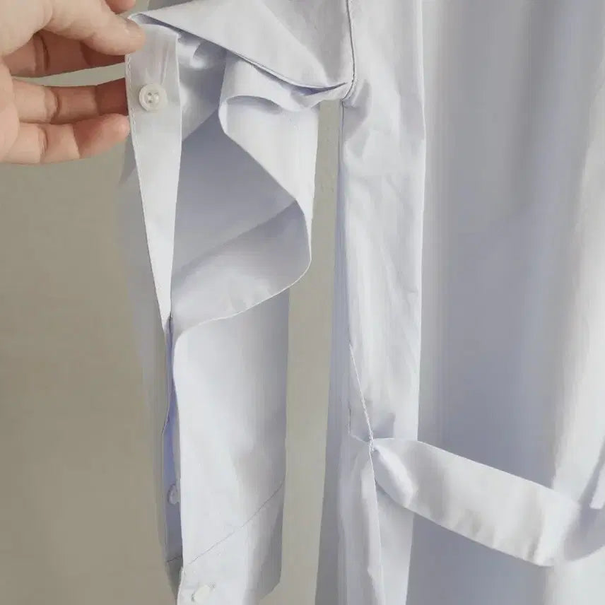 [BUNJANG] Cotton Cape Dress / 코튼 케이프 원피스 / 봄 여름 원피스 유니크 롱원피스 가족사진 하객룩