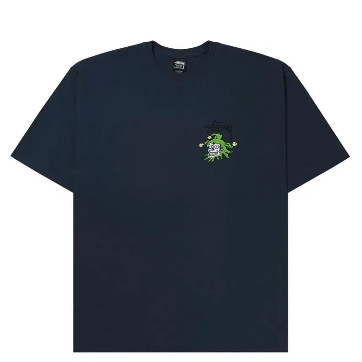 [BUNJANG] Stussy Joker T-Shirt Navy L / [새상품] 라지 L 스투시 반팔 티셔츠 스투시 조커 티셔츠 네이비