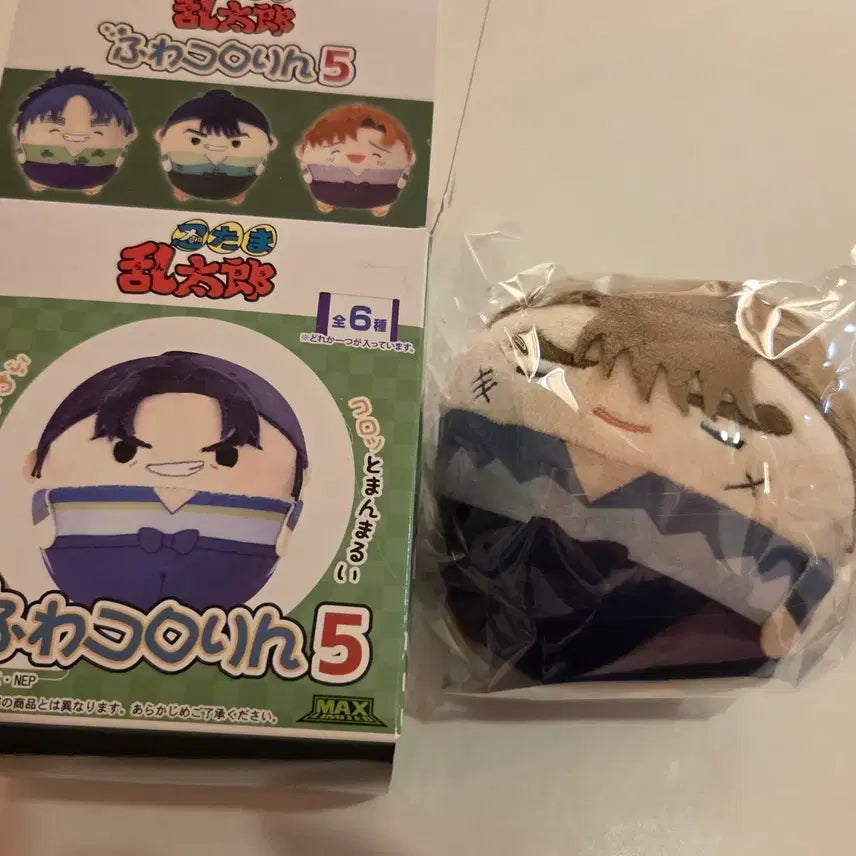 [BUNJANG] Nintama Rantaro Fuwakororin Plush Doll / 닌자보이 란타로 후외코로링 인형 누이