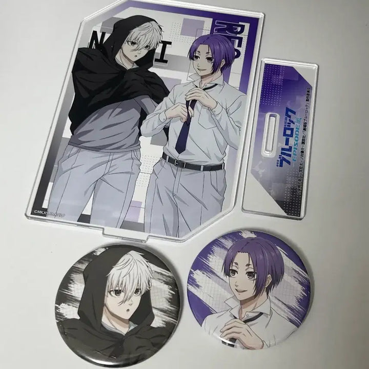 [BUNJANG] Blue Lock Nagi &amp; Leo Acrylic Stand Set / 블루록 에피소드 나기 특전 아크릴 스탠드 (+레오)