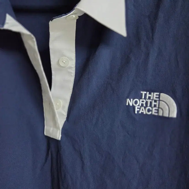[BUNJANG] The North Face Navy Short-Sleeved Dress / 노스페이스 바스락 반팔 원피스 네이비