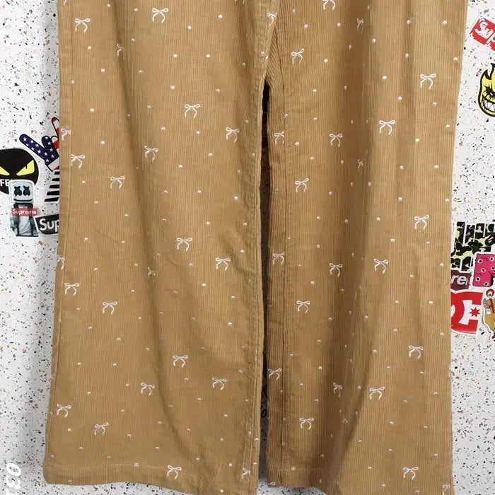 [BUNJANG] Voca Vaca Ribbon Pants / 여성L/ 보카바카 리본 팬츠 바지 BG 3-101