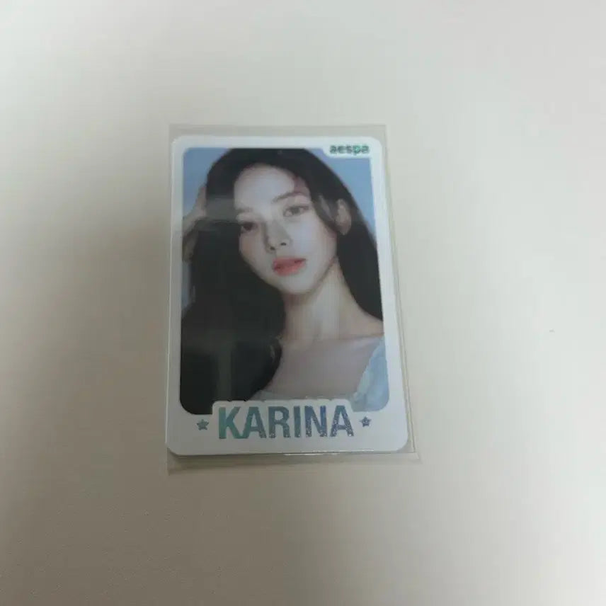 [BUNJANG] aespa Karina Photocard / 에스파 카리나 포카