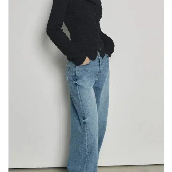 [BUNJANG] Refined 902 Boat Neck Crease Cardigan / 새상품)리파인드902.  보트넥 크리즈 가디건