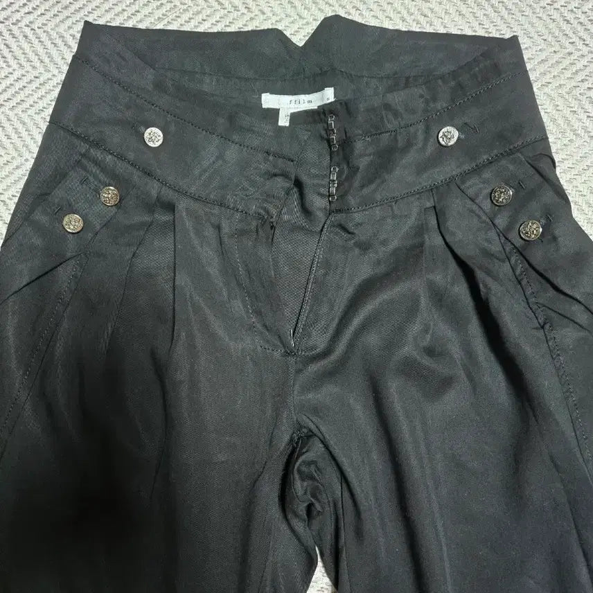[BUNJANG] TRULIA Black High-Waist Suit Pants / TRULIA 블랙 하이웨스트 정장 바지