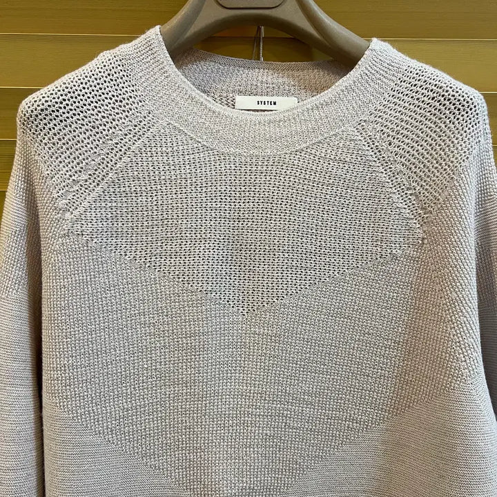 [BUNJANG] System Alpaca Blend Round Knit Sweater 90 / 시스템 여성 인디핑크 알파카니트라운드니트 90