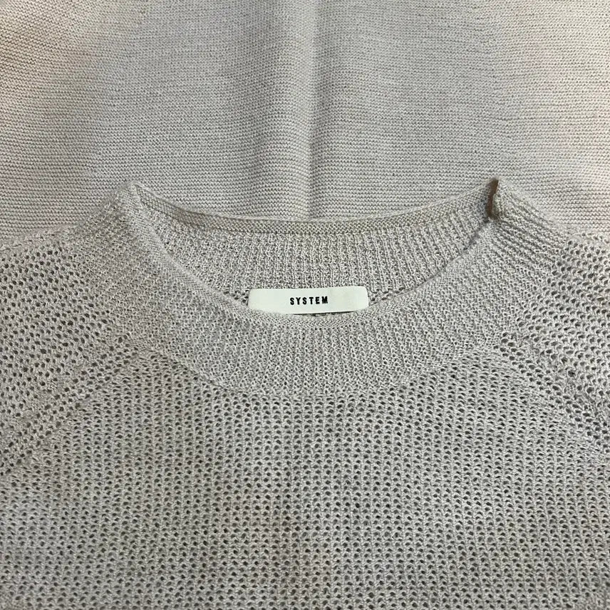 [BUNJANG] System Alpaca Blend Round Knit Sweater 90 / 시스템 여성 인디핑크 알파카니트라운드니트 90