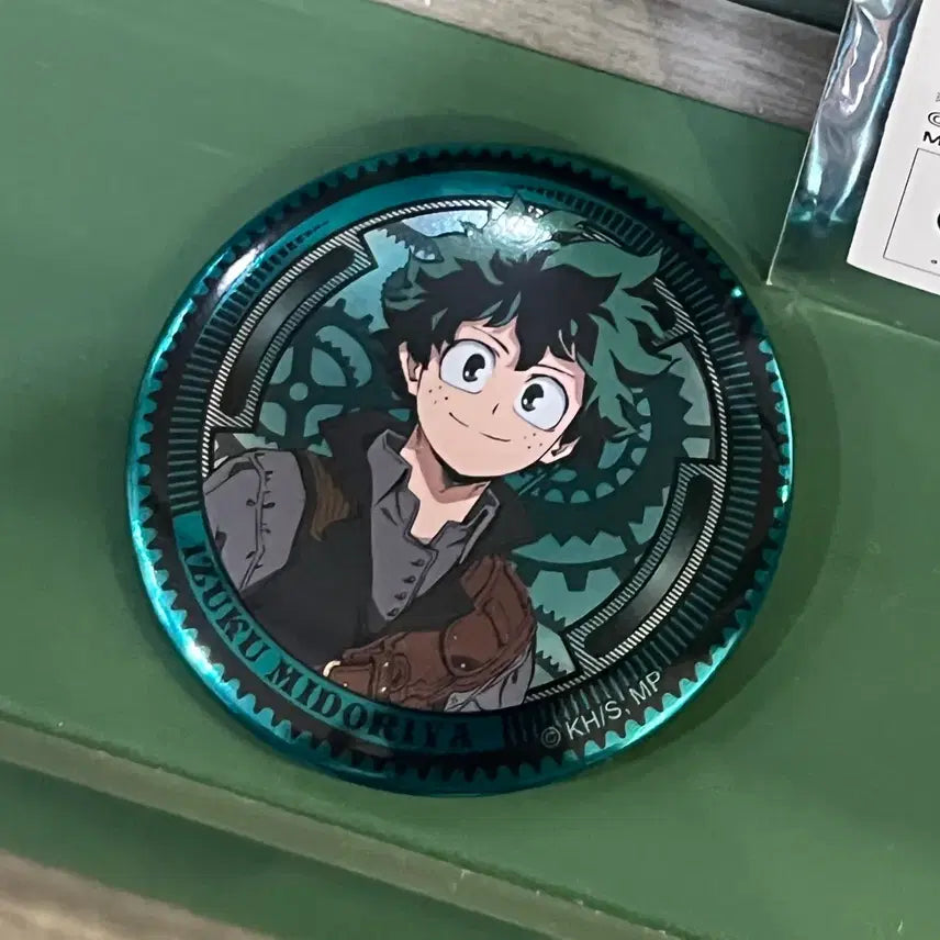 [BUNJANG] My Hero Academia Midoriya Izuku Can Badge Pin Button / 나의 히어로 아카데미아 미도리야 이즈쿠 캔뱃지 핀버튼