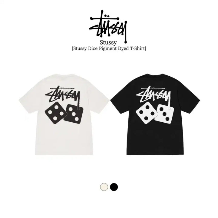 [BUNJANG] Stussy Dice Short Sleeve T-shirt / (국내매장판) 스투시 주사위 다이스 반팔 티셔츠