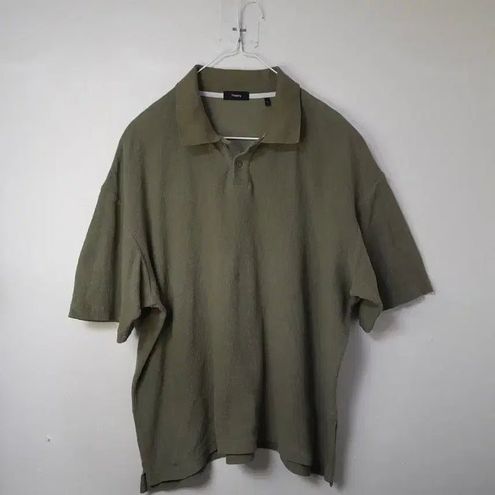 [BUNJANG] Theory 23SS Surf Terry Short Sleeve Polo Shirt XL / 23SS Theory 서프테리 반팔 카라티 XL/105~110