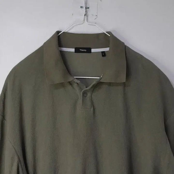 [BUNJANG] Theory 23SS Surf Terry Short Sleeve Polo Shirt XL / 23SS Theory 서프테리 반팔 카라티 XL/105~110