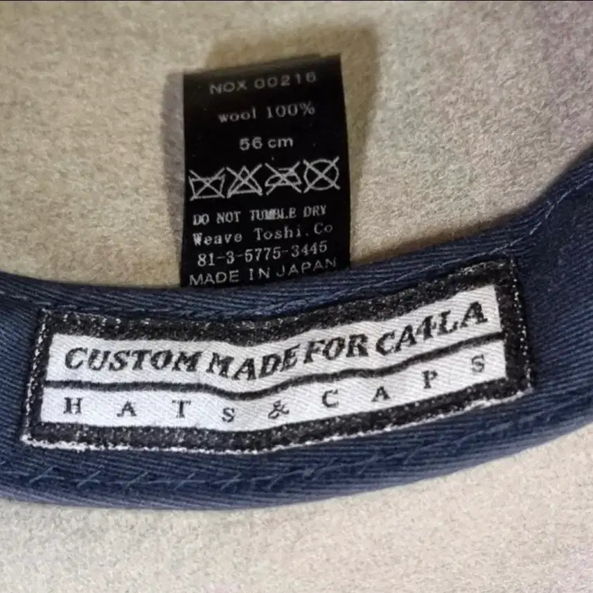 [BUNJANG] CA4LA Wool Felt Fedora Hat / 카시라 CA4LA 고급 양모 펠터 페도라 55~57cm 남여공용 모자