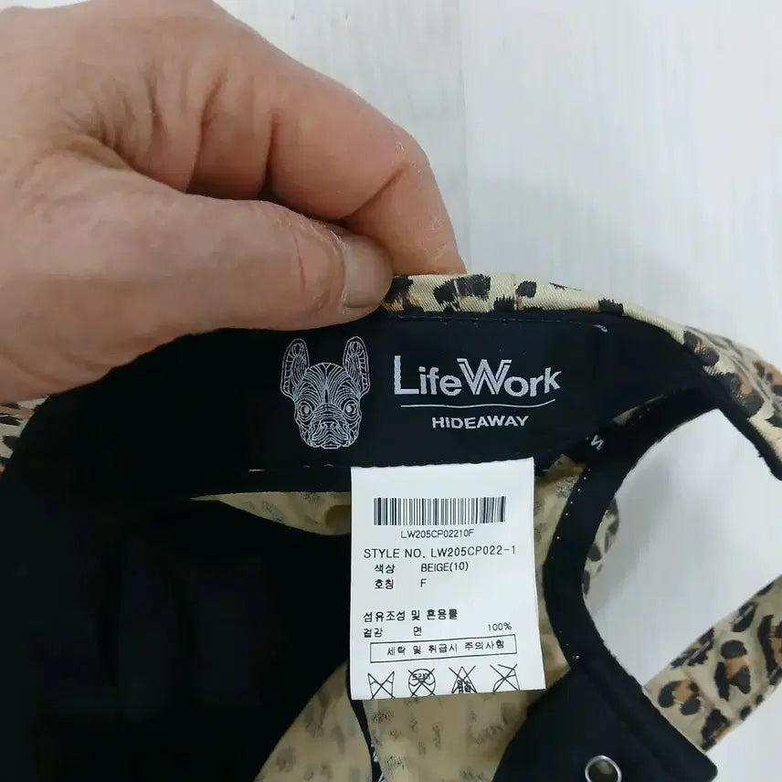 [BUNJANG] LifeWork Leopard Ball Cap / (미사용) 라이프워크 레오파드 볼캡 정품 58