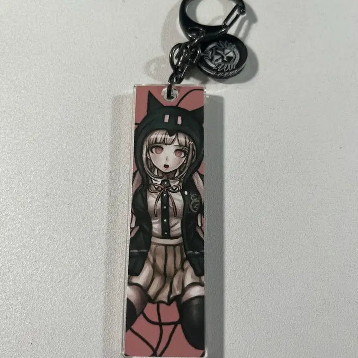 [BUNJANG] Super Danganronpa Chiaki Nanami Acrylic Keyring / 슈퍼단간론파 15주년 나나미 치아키 키링