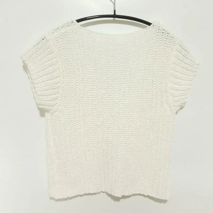 [BUNJANG] F Ivory Crop Cardigan / 여름 크롭 가디건 F 아이보리_i3991
