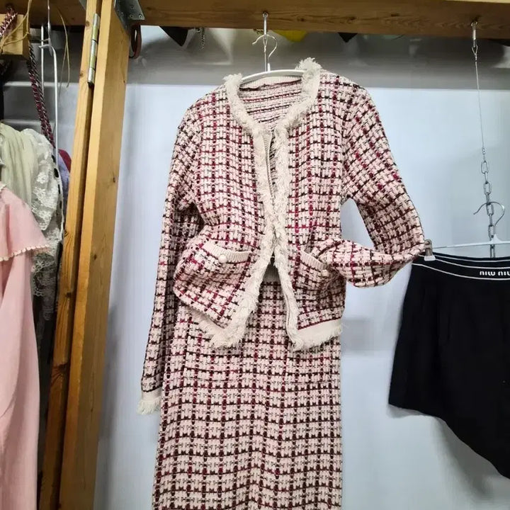 [BUNJANG] Marant Tweed Knit Set-up / Marant 트위드 니트셋업