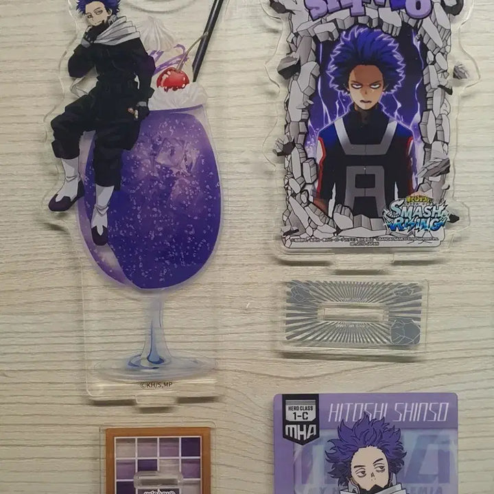 [BUNJANG] My Hero Academia Hitoshi Shinso Acrylic Bundle Set / 나히아 히로아카 신소 히토시 아크릴 일괄 판매