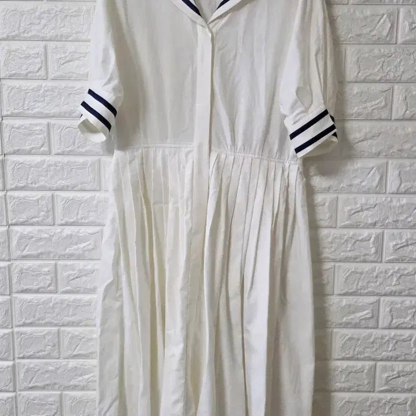 [BUNJANG] Vocca Bcca Sailor Collar Long Dress / 보카바카 세일러 카라 원피스
