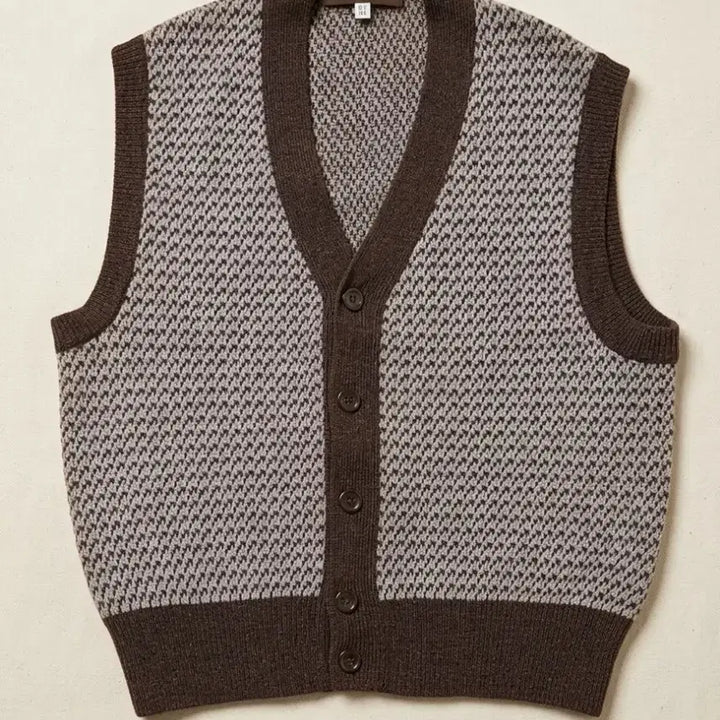[BUNJANG] Lee Dong Soo Italian Wool Cardigan Vest / [빈티지/정품] LEE DONG SOO 이동수 이태리산 남성 카디건 조끼