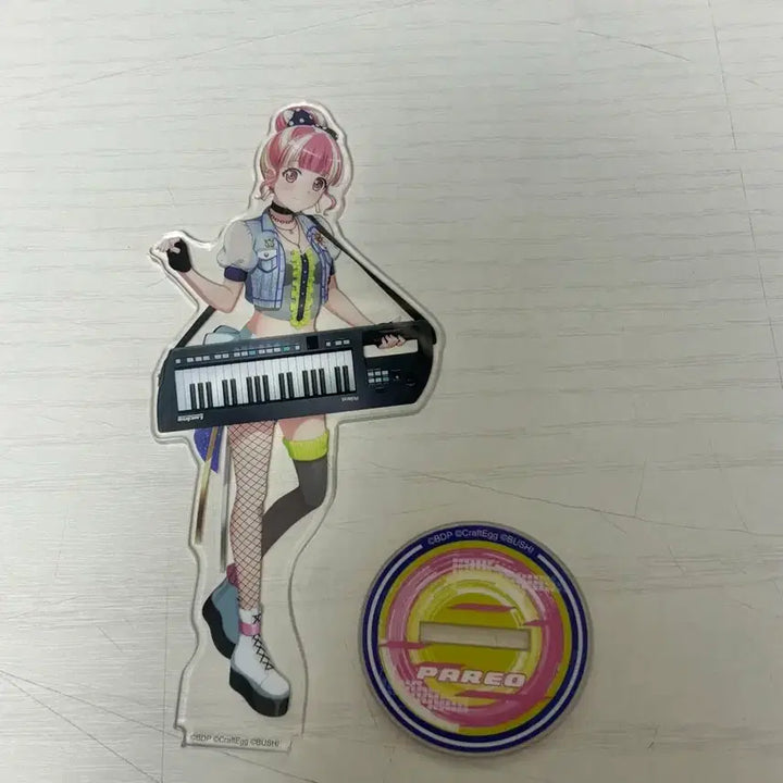 [BUNJANG] BanG Dream! Pareo Acrylic Stand Leona / 뱅드림 파레오 아크릴 스탠드 뉴바라 레오나