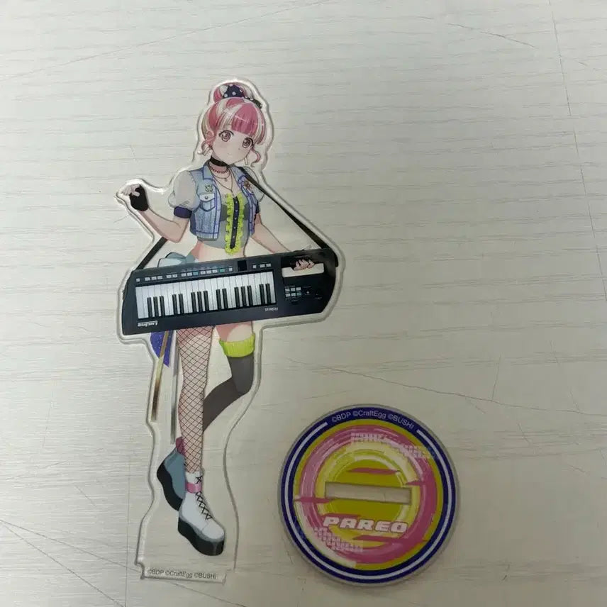 [BUNJANG] BanG Dream! Pareo Acrylic Stand Leona / 뱅드림 파레오 아크릴 스탠드 뉴바라 레오나