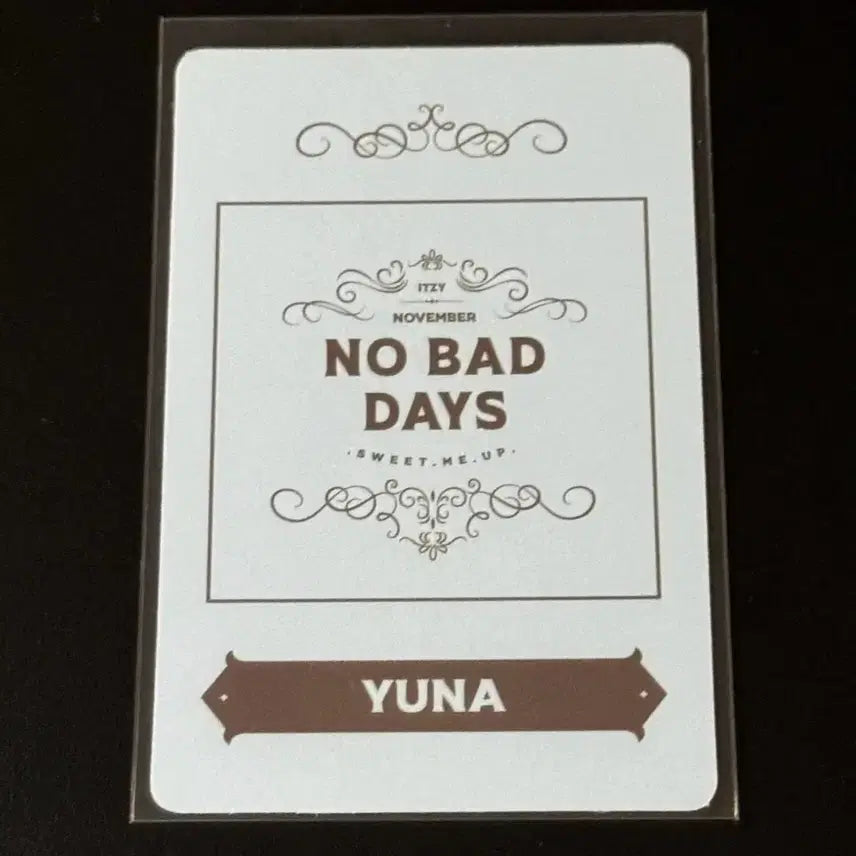 [BUNJANG] ITZY Yuna No Bad Days Photocard / ITZY 있지 유나 노밷데 포토카드 no bad days yuna