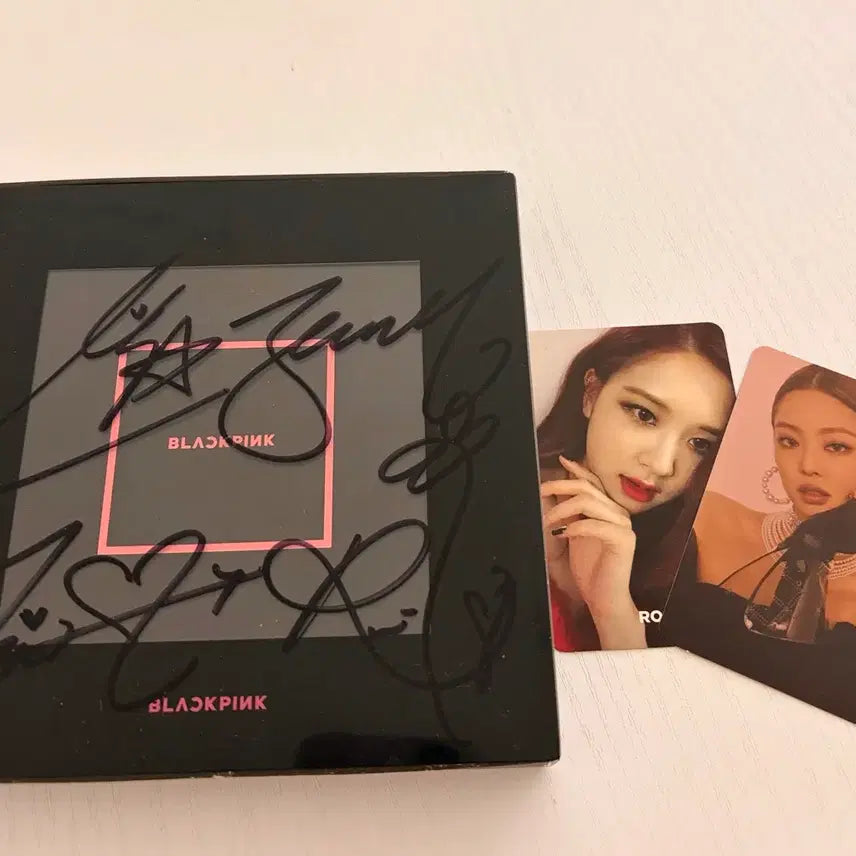 [BUNJANG] Blackpink DDU-DU DDU-DU Album with Signed Autograph &amp; Photocard / 블랙핑크 뚜두뚜두 앨범 친필사인(포카포함)
