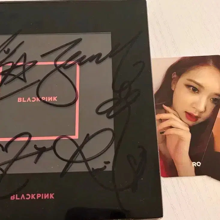 [BUNJANG] Blackpink DDU-DU DDU-DU Album with Signed Autograph &amp; Photocard / 블랙핑크 뚜두뚜두 앨범 친필사인(포카포함)
