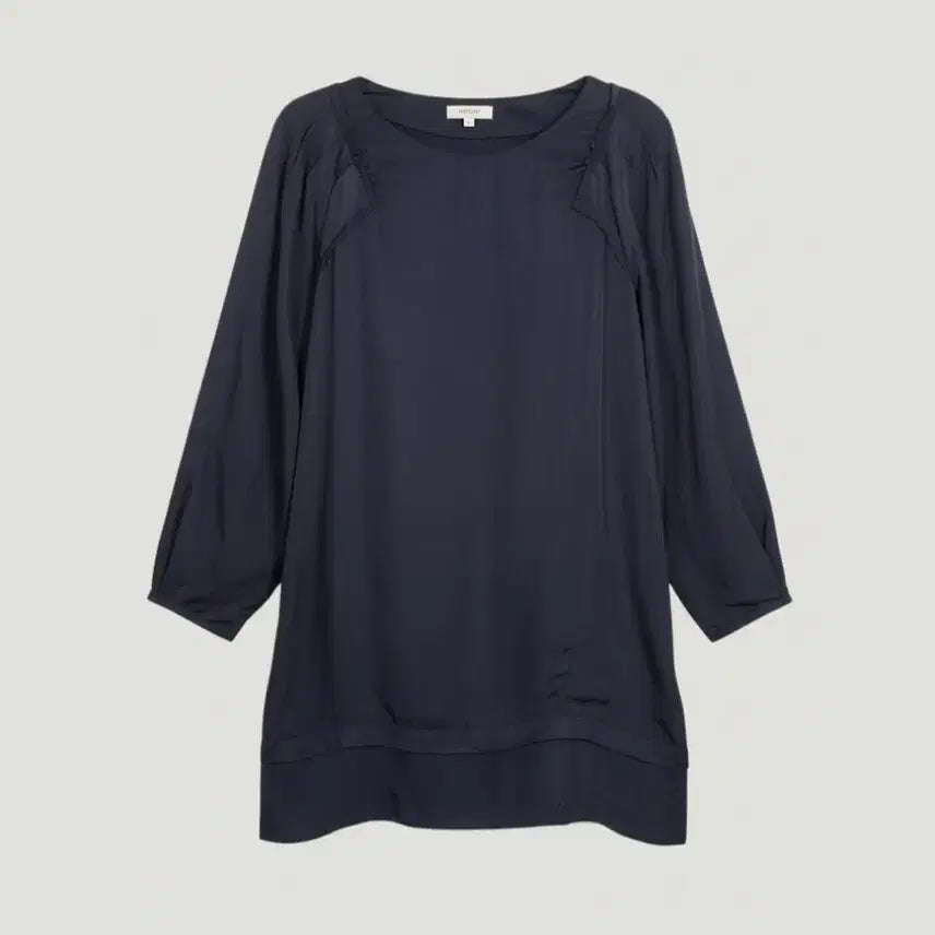[BUNJANG] SJ Rayon 100% Blouse / 여성66/ 한섬 SJ 레이온100 블라우스 NV 4-1