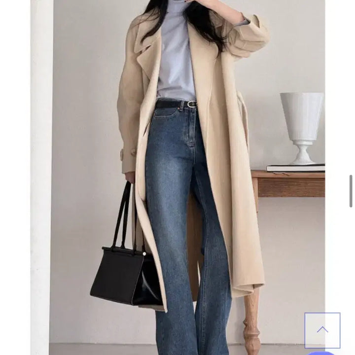 [BUNJANG] UUR Stay Wide Bootcut Denim Jeans (Size S) / UUR 스테이 와이드 부츠컷 데님 s
