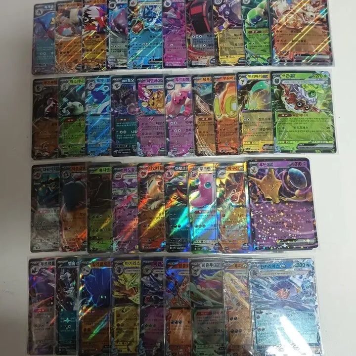 [BUNJANG] Pokemon Scarlet &amp; Violet ex RR Card Collection / 포켓몬카드 스칼렛(sv1s)~라이징서프(sv3a)ex RR 모음